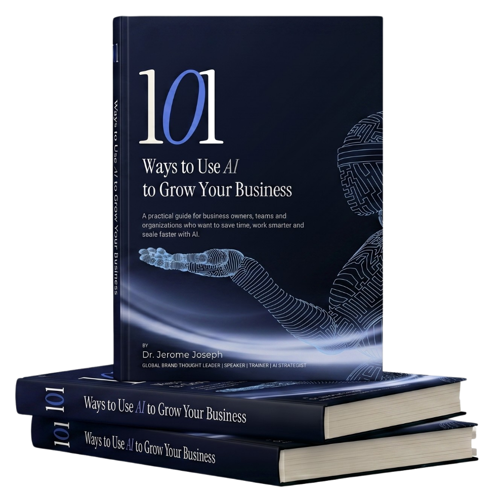 101 Ways to Use AI to Grow Your Business Book Cover